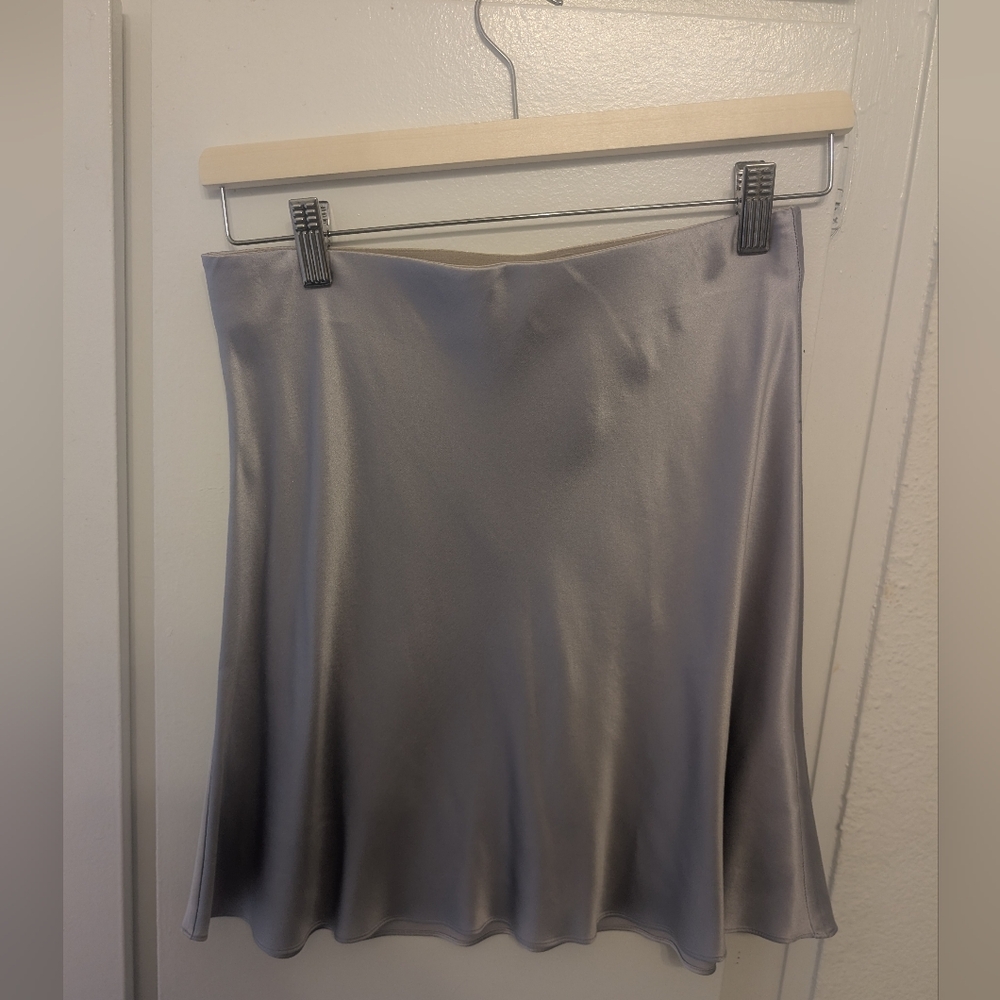 Washable Silk Mini Skirt